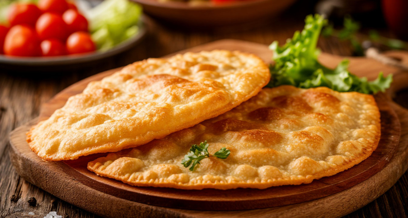 Секрет крымских чебуреков раскрыт - тысячи пузырьков, хрустящие и нежные