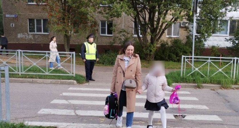 В Костроме полицейские усилили контроль за безопасностью дорожного движения в районе пешеходных переходов