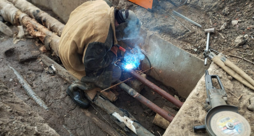 В Костроме продолжаются масштабные работы по ремонту теплосетей