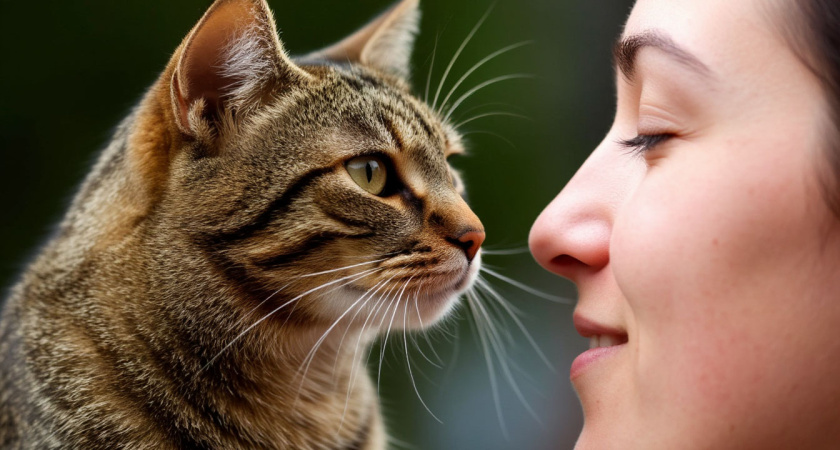 Тайный язык кошек: зачем пушистики нюхают наше дыхание?