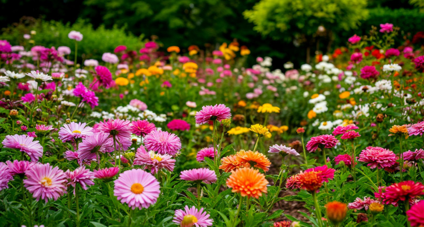 Многолетники редкой красоты и неприхотливые: растут сами по себе и радуют глаз до самых морозов