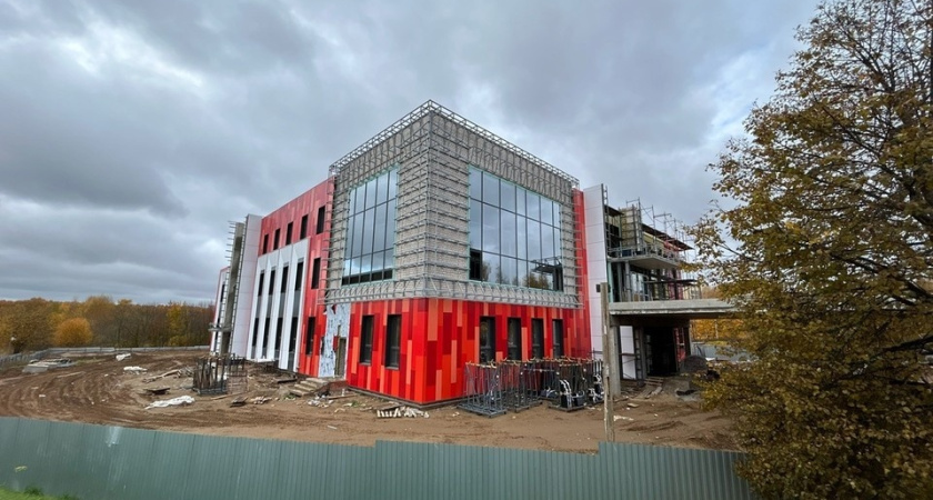 В Костроме Центр культурного развития почти достроят до конца года
