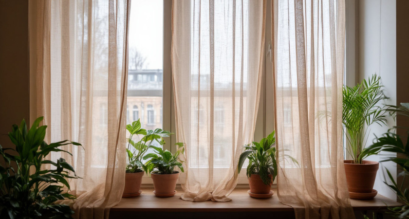 Весь тюль на 11 окнах у меня с Озона и Вайлдберриз: взяла самый дешёвый - делюсь с вами впечатлениями от покупок