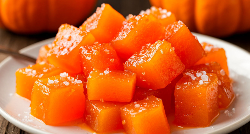 Съели свою и даже соседскую тыкву целиком: делаем вкусные цукаты всего за 1 час