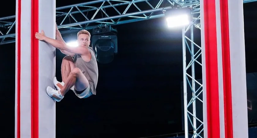 Костромской скалолаз в третий раз попытается покорить «Суперниндзя» и выиграть 5 миллионов рублей (16+)