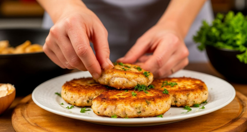 Узнала у свекрови секрет куриных котлет - теперь делаю только так: 1 необычный ингредиент решает все - домашних за уши оттащить не смогла