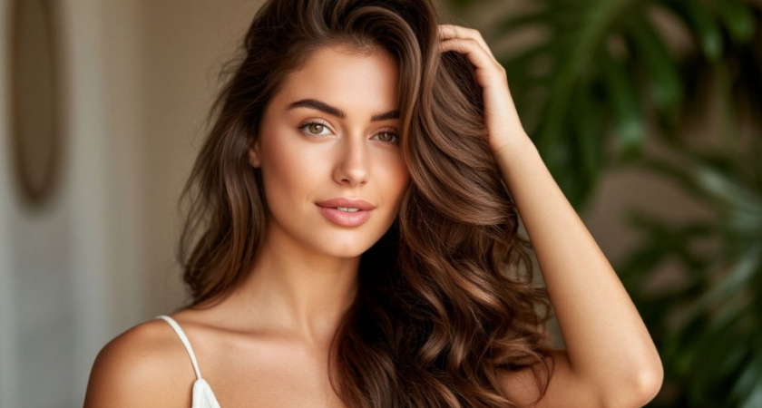 Волосы больше не выпадают бесконтрольно: в ноябре использую один натуральный продукт — радуюсь своей густой шевелюре