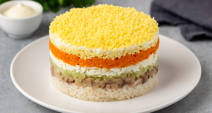 Встречайте год Красной Огненной Лошади с салатом "Севастопольский": вытеснит "Шубу" и "Оливье" с вашего стола