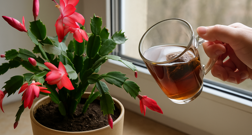 Проведите декабристу эту "чайную церемонию" – зимой обалдеете от обильного цветения: делюсь опытом