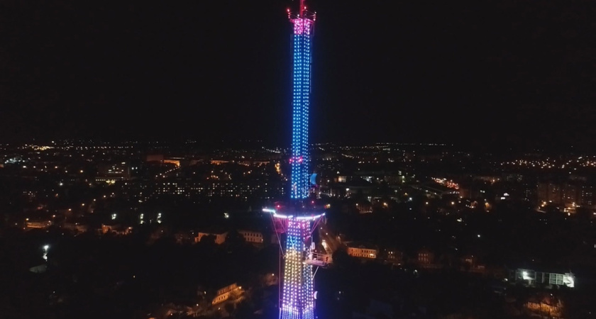 Костромская телебашня загорится цветами триколора в День народного единства