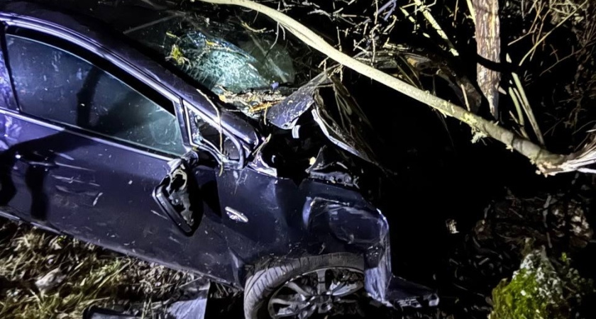 В Костромской области пьяный водитель «Шевроле» пошел на обгон и протаранил «Ладу»