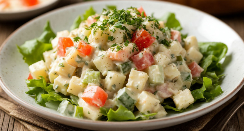 Этот салат готовлю 365 дней в году: хоть на Новый год, хоть на ужин — вкуснейший рецепт, просто и недорого