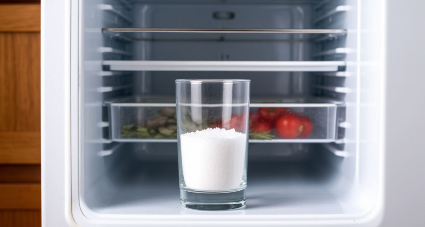 Поставила стакан с солью в холодильник - и избавилась от большой проблемы: супер лайфхак для ленивых хозяек