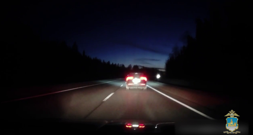 Костромской лихач устроил погоню с выездом на встречку