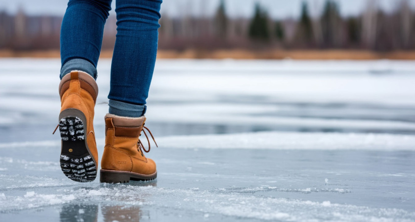 3 мазка на подошву — и обувь не скользит даже в лютый гололед: по льду иду как по зеленой траве