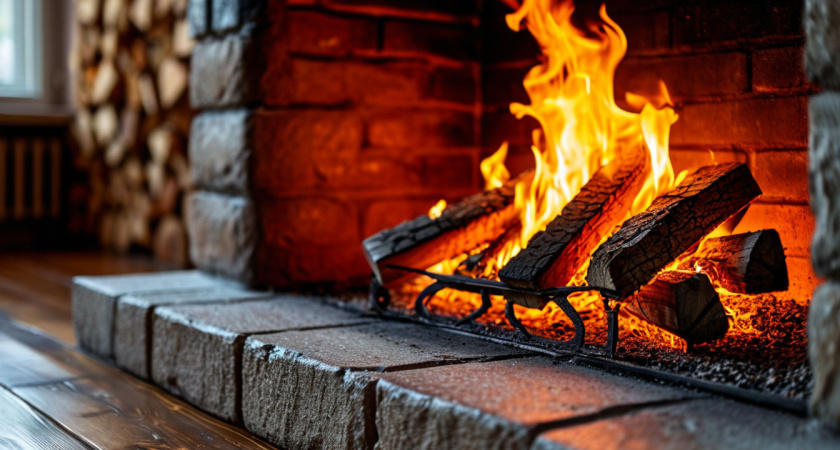 1 таблетка на дрова — и дымоход чист до неприличия: от векового слоя сажи нет и следа - тяга 100 из 100