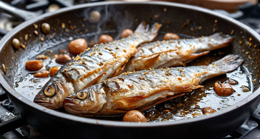 Нужно ли накрывать рыбу крышкой во время жарки? Запомните на всю жизнь это элементарное правило