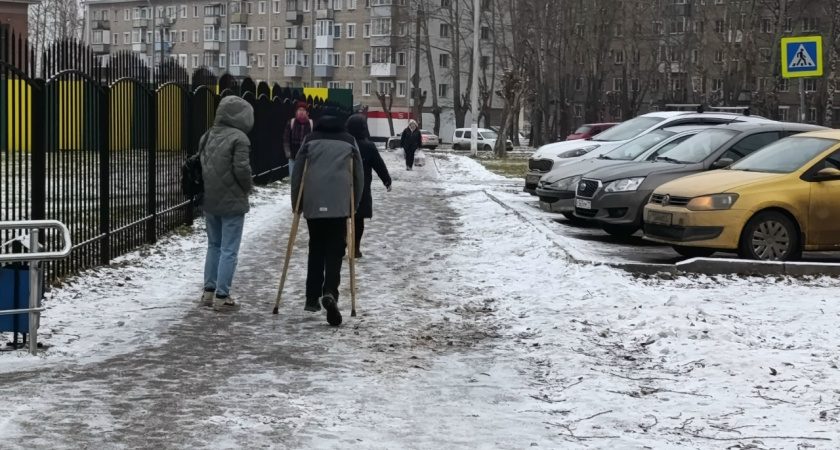 В Костромской области 28 ноября ожидаются мокрый снег, гололед и туман