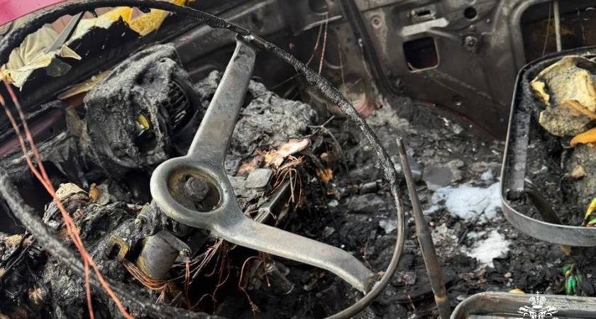 В Костроме загорелась «Газель»