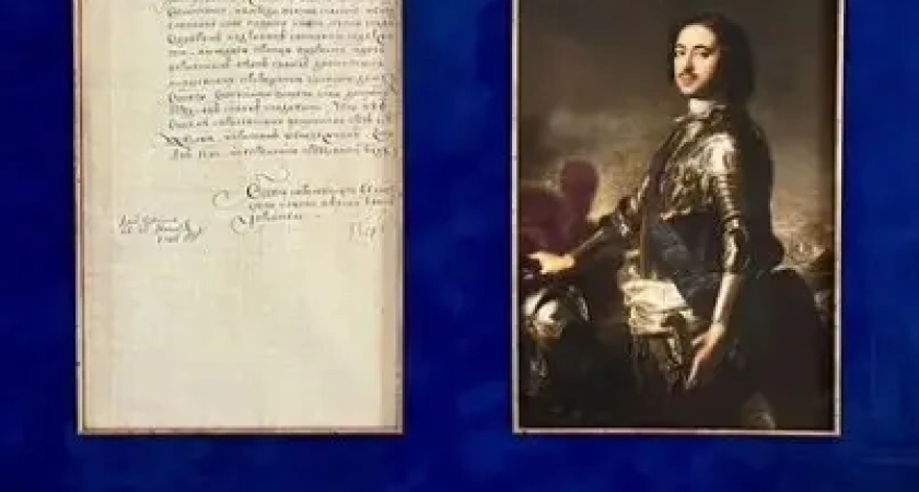 В Костроме продают автограф Петра I за 10 миллионов рублей