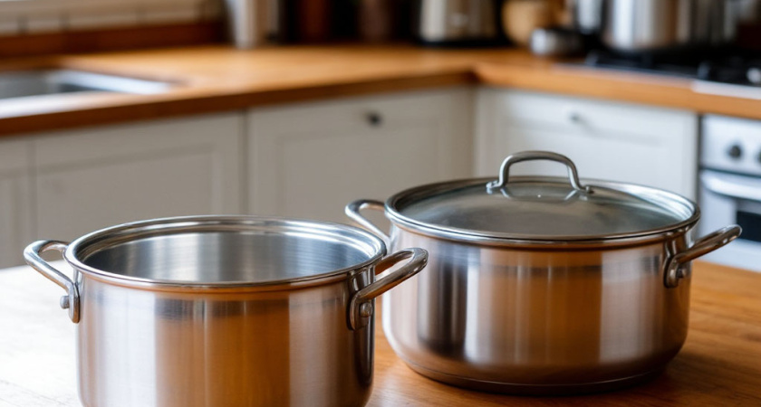 Беру один фрукт и алюминиевые кастрюли блестят как с витрины: от почернения и нагара ни следа