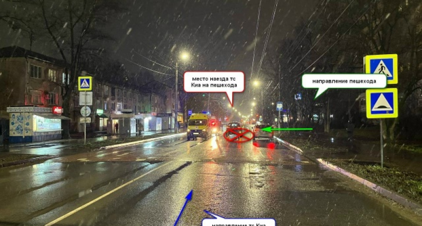 В Костроме на Ленина женщина оказалась под колесами иномарки