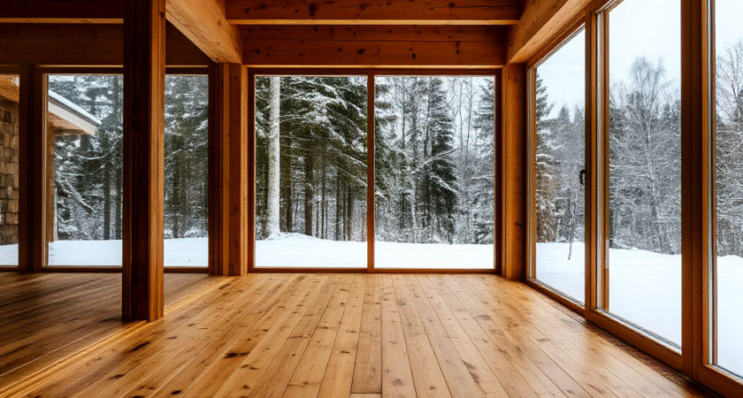 Как в Норвегии придумали тёплый пол вообще без кабелей и труб: сделал такой в мастерской, даже при -42 ходим босые