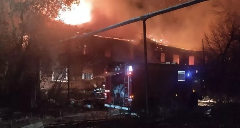 В Костромской области из-за пожара в многоэтажке эвакуировали 15 жильцов