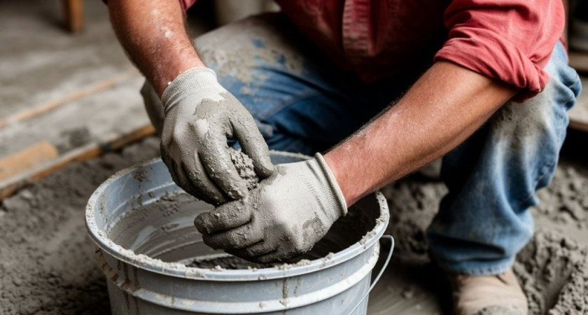 Воду в цемент или цемент в воду? Запомните правило строителя - бетон станет вечный