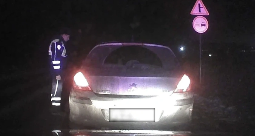 В Костромской области полиция поймала пьяную женщину за рулем Peugeot: в авто находились двое детей