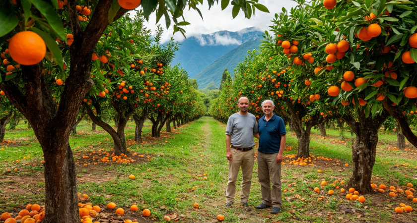 Лучше они сгниют на ветке - хозяин сада в Абхазии признался, почему качественные мандарины не доезжают в Россию