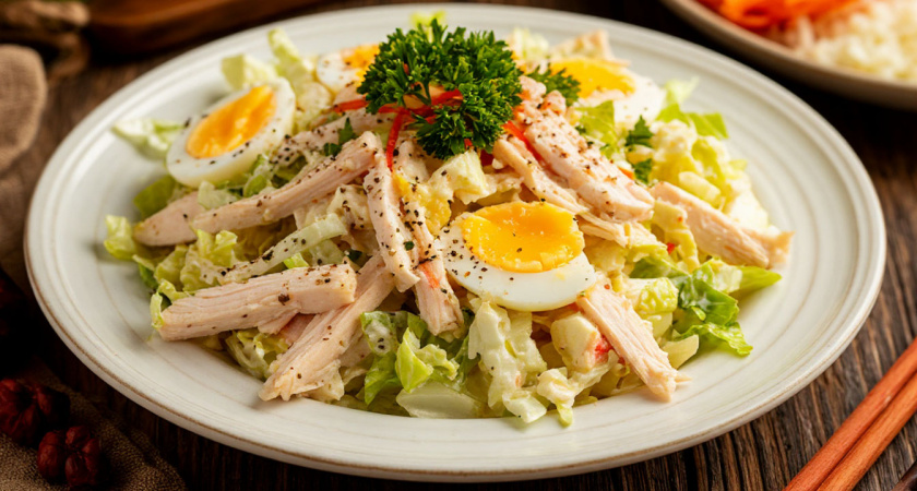 Лучший крабовый салат - ешь и не можешь остановиться: классный вариант на Новый год. Гости подумают, что готовил шеф-повар