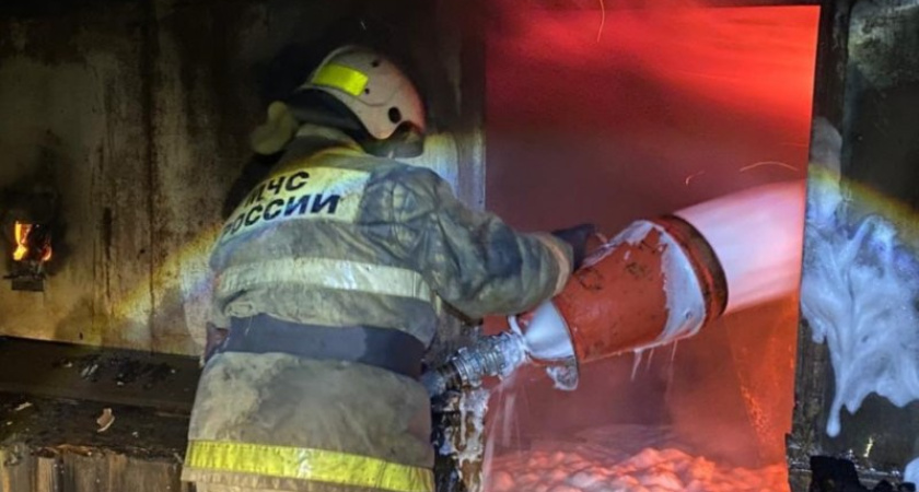 В субботу в Костромской области тушили три пожара