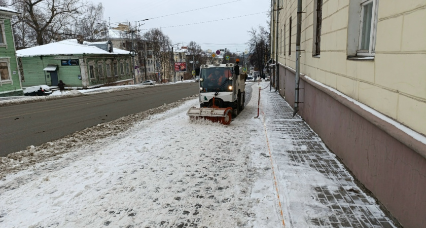 В Костроме за сутки выпала декадная норма снега