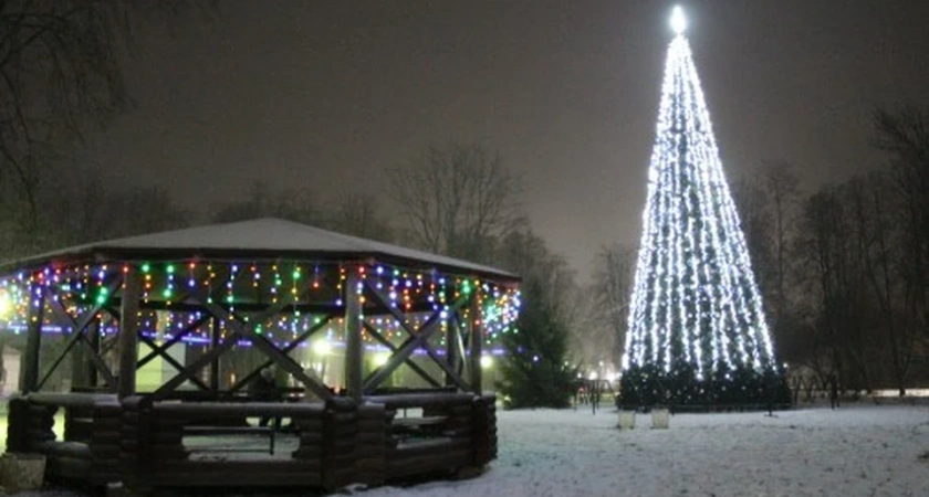 Костромская новогодняя елка претендует на титул самой красивой в стране