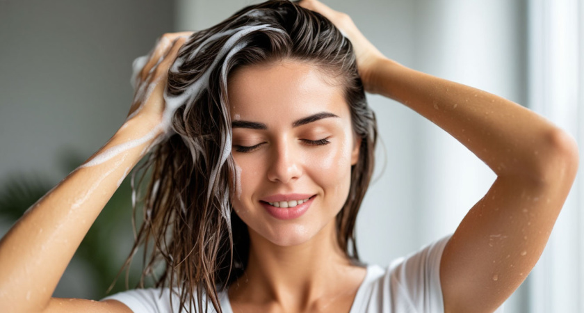 Одна ложка в шампунь: волосы объемные у корней и чистые до 5 дней — мой любимый домашний лайфхак