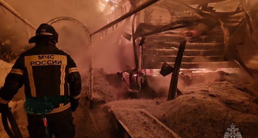 В Шарье огонь едва не уничтожил частный дом из-за неправильного дымохода