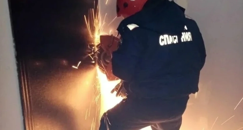 Спящий ребенок  в Костроме поставил на уши спасателей МЧС