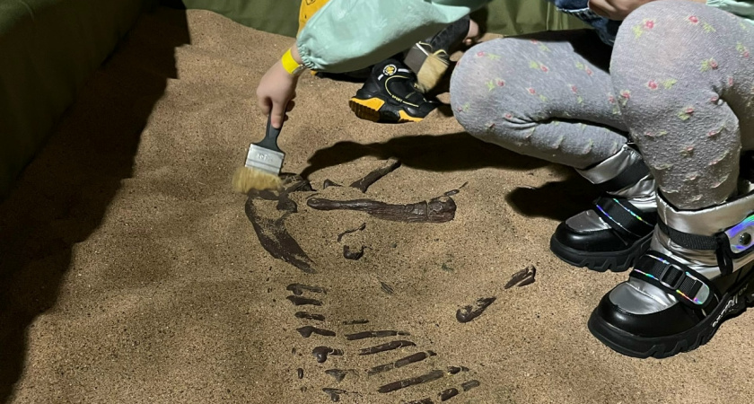 В Костроме откопали старинные проволочные монеты