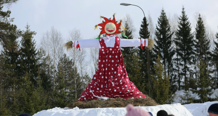 Когда и где в Костроме сожгут главное чучело на Масленицу