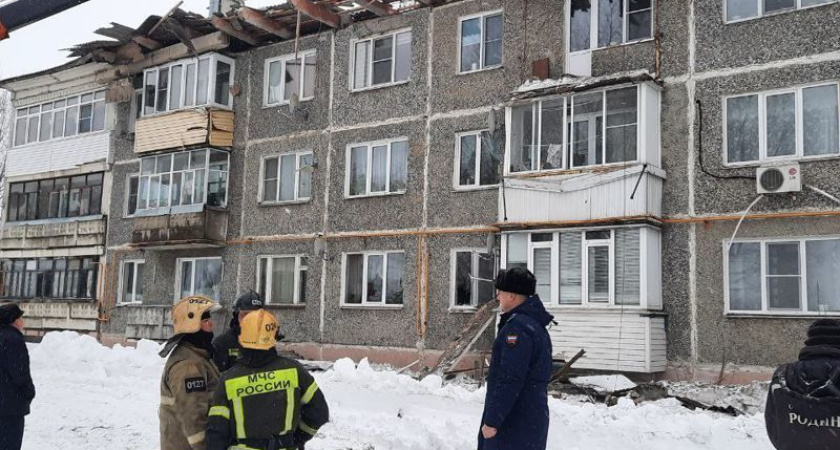 В Костроме рухнула крыша у семьи участника СВО