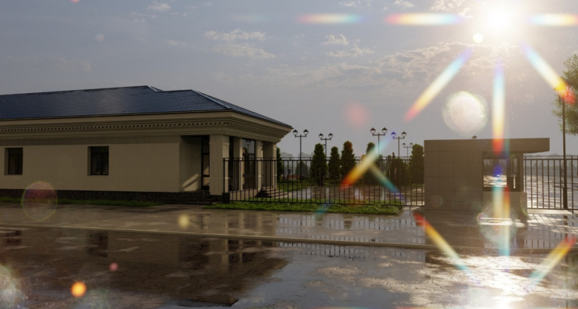 Под Костромой открыли новое кладбище с грандиозным залом для прощания