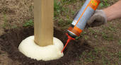 Бетон больше не нужен: есть материал, который фиксирует столбы за 5 минут - лайфхак от опытных строителей