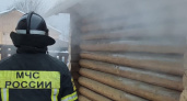 В Буе сегодня сгорела частная баня