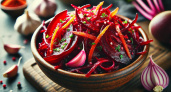Будете сто раз готовить, и все мало – свёкла по-осетински исчезает с тарелки за считаные секунды