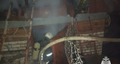 В Нерехтском районе из-за электропроводки полностью сгорело здание