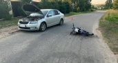В Костромской области подросток на мотоцикле попал в ДТП с иномаркой: есть пострадавшие
