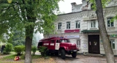 В Костромской области произошел пожар в торговом центре