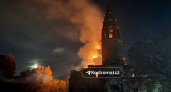 В Костромской области загорелась старинная церковь