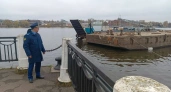 В Костроме спустя почти год подняли затонувший ивановский дебаркадер